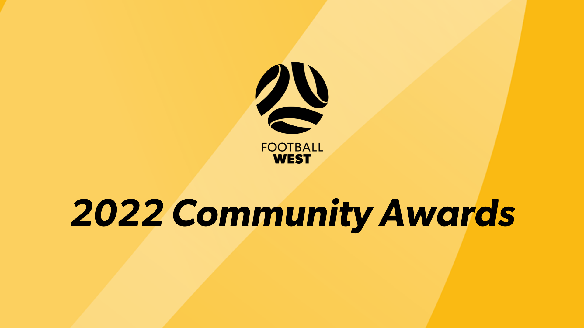2022 Community Awards winners Football West